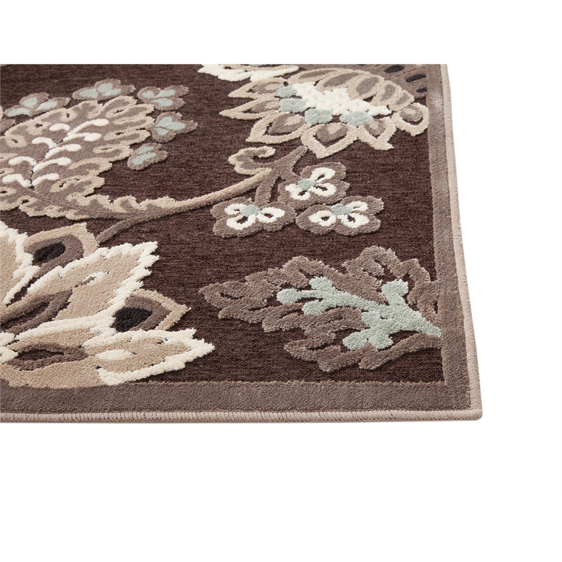 Abacasa Napa Arlington Black-Grey-Ivory 5x8 Area Rug