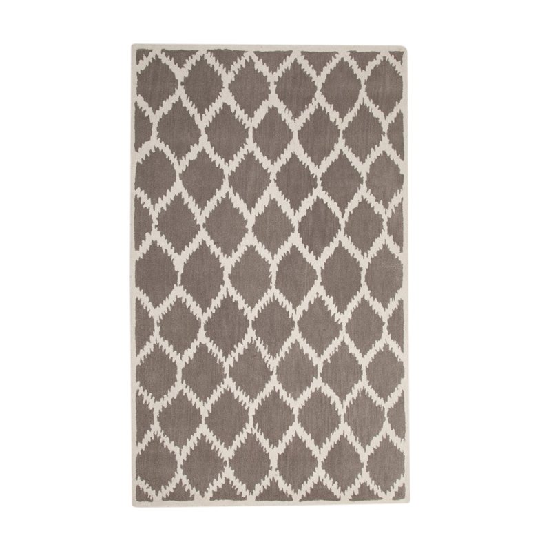 Abacasa Lifestyle Riley Gray-Ivory 5x8 Area Rug