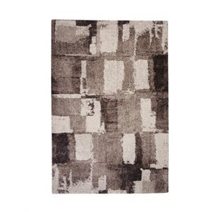 Abacasa Granada Devon Chocolate-Ivory-Tan 8x10 Area Rug
