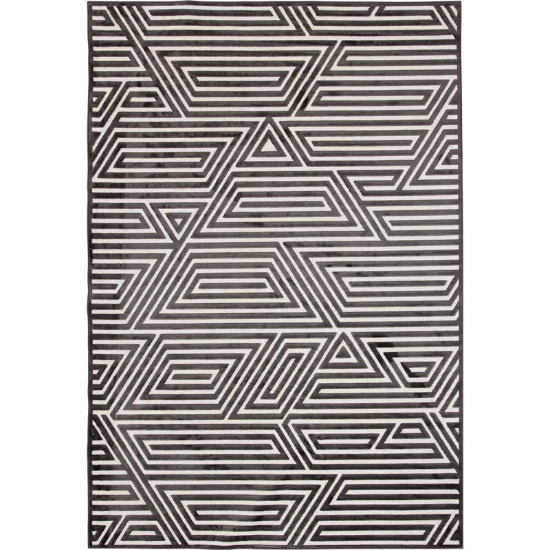 Abacasa Napa Orbit Chocolate Area Rug