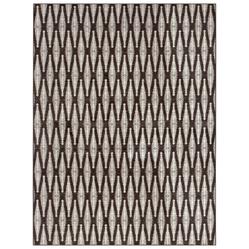 Abacasa Sonoma Mesilla Ivory/Brown Area Rug