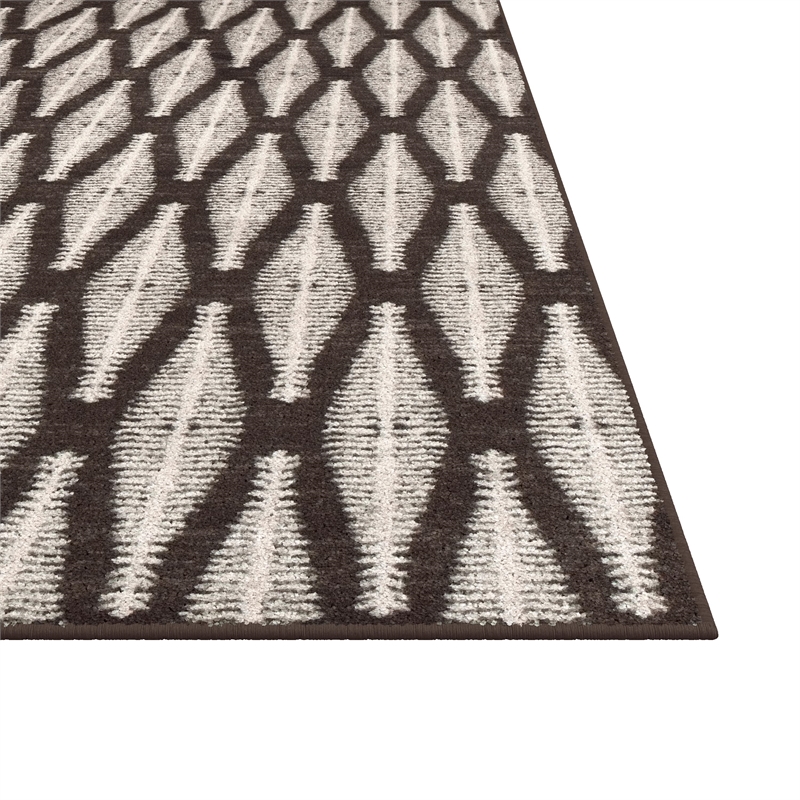 Abacasa Sonoma Mesilla Ivory/Brown Area Rug