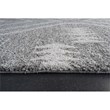 Granada Galen Gray and Ivory Olefin Shag Area Rug