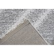 Granada Galen Gray and Ivory Olefin Shag Area Rug