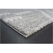 Granada Galen Gray and Ivory Olefin Shag Area Rug