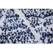 Oasis Delphine Royal Blue and White Polyester Area Rug