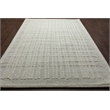Abbey Latriss Ivory and Natural Wool Handwoven Area Rug