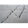 Nube Messina Ivory and Charcoal Recycled Polyester Area Rug