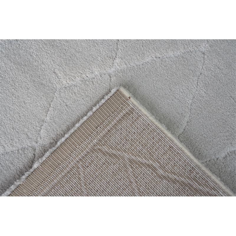 Nube Messina Ivory Recycled Polyester Area Rug