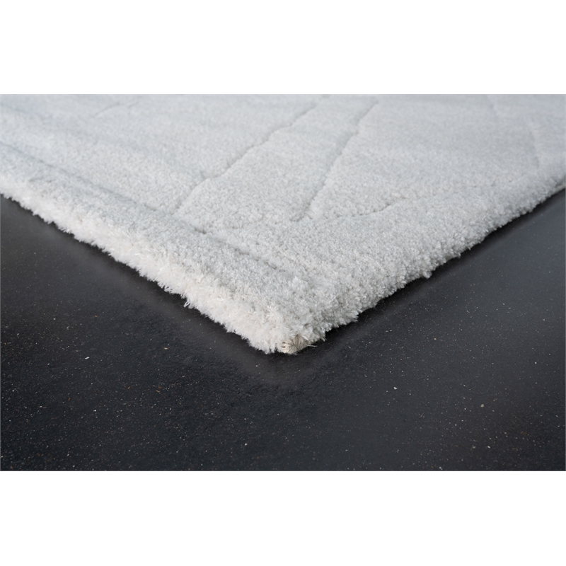 Nube Messina Ivory Recycled Polyester Area Rug