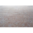 Eno Lyra Rust and Ivory Viscose Area Rug