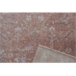 Eno Lyra Rust and Ivory Viscose Area Rug