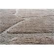 Nube Giraffe Chocolate and Brown Recycled Polyester Area Rug