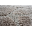 Nube Giraffe Chocolate and Brown Recycled Polyester Area Rug