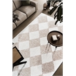 Nube Jester Ivory Brown Copper and Rust Recycled Polyester Area Rug