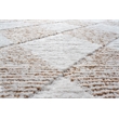 Nube Jester Ivory Brown Copper and Rust Recycled Polyester Area Rug