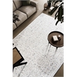 Eno Lyra Ivory Gray and Beige Viscose Area Rug