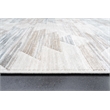 Eno Gamela Blue Brown Copper Grey Ivory Viscose Area Rug