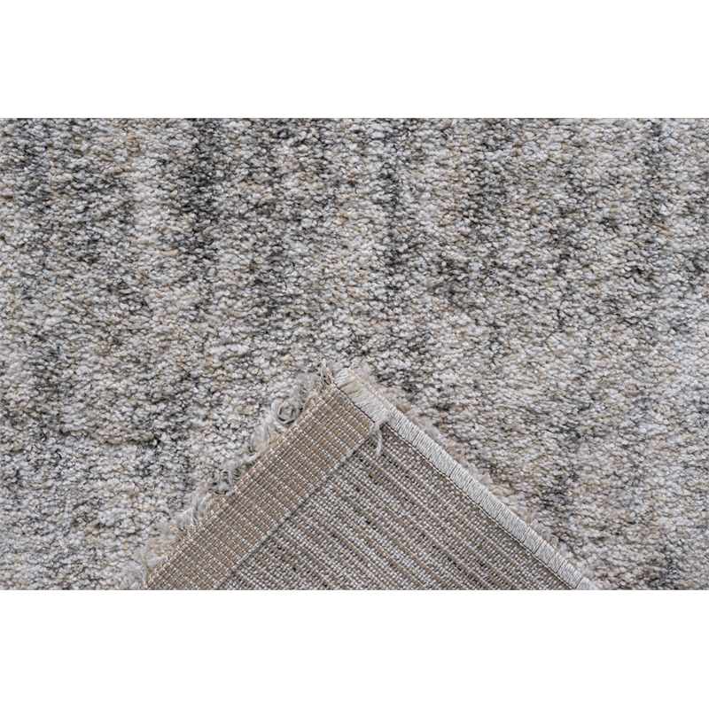 Granada Karina Beige Gold Grey Ivory and White Polypropylene Area Rug