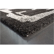 Granada Fable Black Charcoal Brown Gray Ivory Polypropylene Area Rug