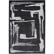 Granada Fable Black Charcoal Brown Gray Ivory Polypropylene Area Rug