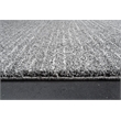 Granada Liora Charcoal Gray Ivory and White Polypropylene Area Rug