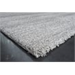 Granada Liora Gray Ivory and White Polypropylene Area Rug