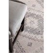 Malta Akira Natural Blush Multi-color Cotton Blend Washable Area Rug