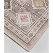 Malta Akira Natural Blush Multi-color Cotton Blend Washable Area Rug