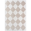 Nube Jester Ivory Brown Copper and Rust Recycled Polyester Area Rug