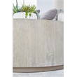 Essentials For Living District Roto Wood Large Coffee Table in Gray