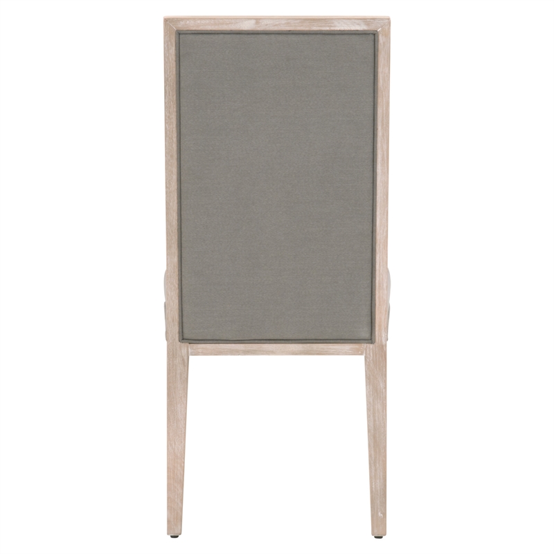 Essentials For Living Traditions Fabric Dining Chair in Gray (Set of 2)