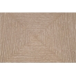 Essentials For Living District Roto Wood Large End Table in Natural Gray