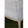 Essentials For Living Woven Fabric Outdoor Dining Chair - Gray (Set of 2)