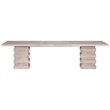 Essentials For Living Traditions Plaza Wood Extension Dining Table - Gray