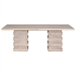 Essentials For Living Traditions Plaza Wood Extension Dining Table - Gray