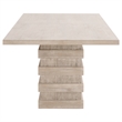 Essentials For Living Traditions Plaza Wood Extension Dining Table - Gray