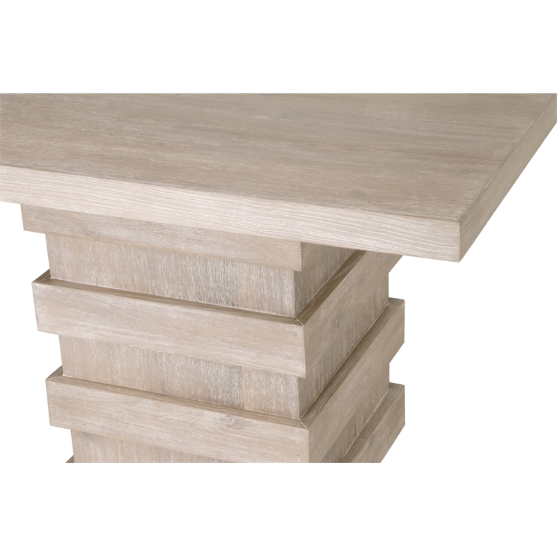 Essentials For Living Traditions Plaza Wood Extension Dining Table - Gray