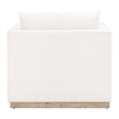 Essentials For Living Stitch & Hand Siena Fabric Sofa Chair in Ivory/Gray