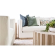 Essentials For Living Stitch & Hand Siena Fabric Sofa Chair in Ivory/Gray