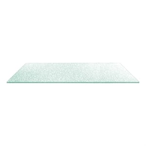Essentials For Living Krystal 59&quot x 20&quot Glass Console Table Top in Clear