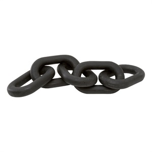 Essentials For Living Bella Antique Cinq Wood Link in Black Wash Pine