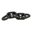 Essentials For Living Bella Antique Cinq Wood Link in Black Wash Pine