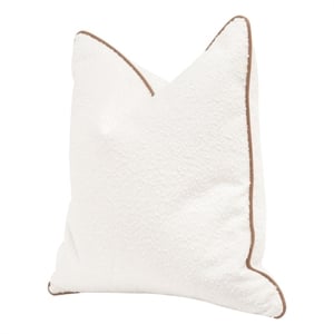 Essentials For Living Essentials 22x22&quot Fabric Pillow in White (Set of 2)