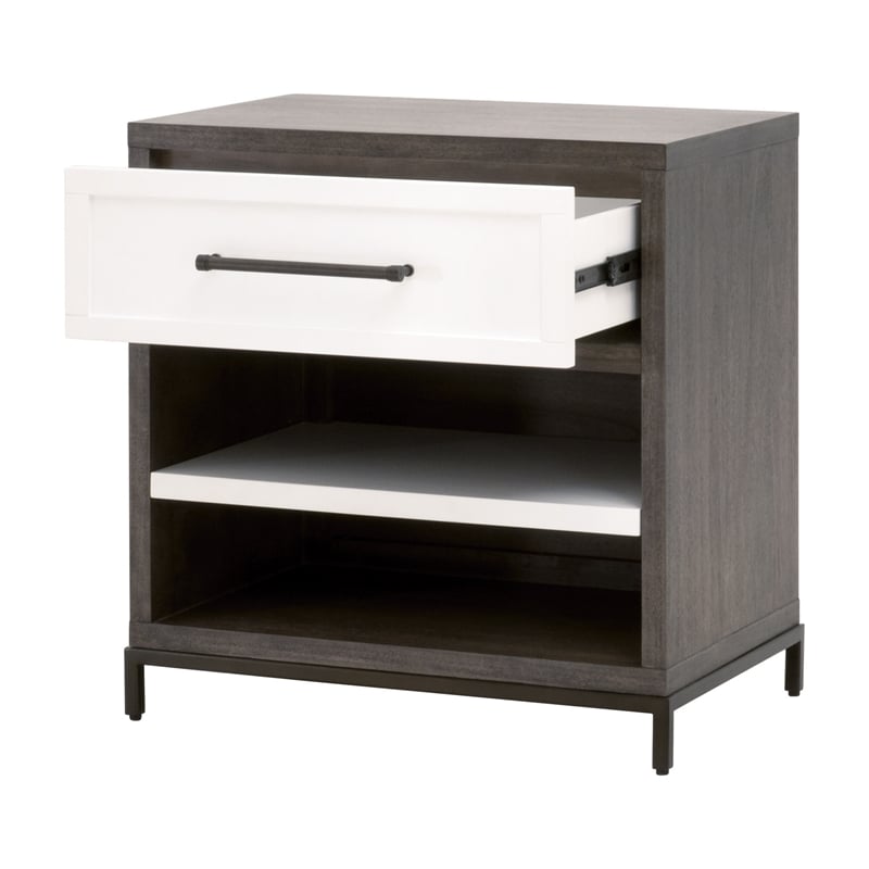 Essentials For Living Traditions Wrenn Wood Nightstand in Brown