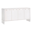 Sonia Shagreen Media Sideboard - Pearl Shagreen Resin and Lucite
