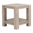 Essentials For Living Adler End Table - Natural Gray Acacia Wood