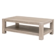 Essentials For Living Adler Coffee Table - Natural Gray Solid Acacia Wood