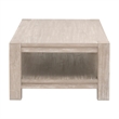 Essentials For Living Adler Coffee Table - Natural Gray Solid Acacia Wood