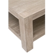 Essentials For Living Adler Coffee Table - Natural Gray Solid Acacia Wood